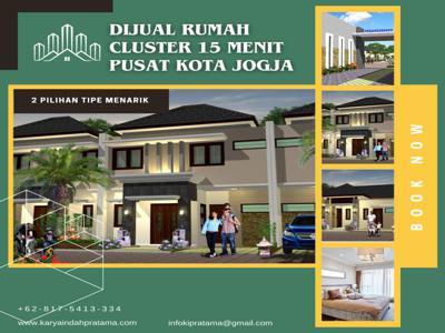 Dijual Rumah Cluster 15 Menit Ke Pusat Kota Yogyakarta