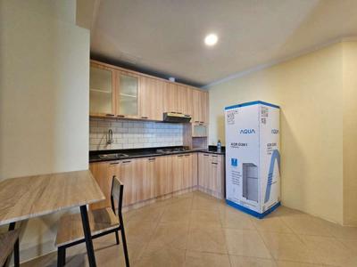 Disewakan apartemen gading mediterania 2 kamar furnish baru 60 meter