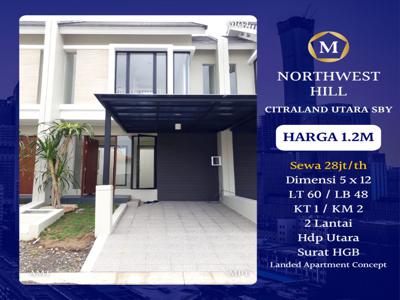 Rumah Murah Northwest Hill Citraland Surabaya Barat Dkt Benowo Tandes