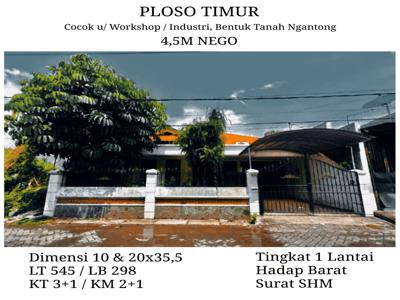 Rumah Ngantong Ploso Timur Surabaya Timur Dkt Kalijudan Dharmahusada