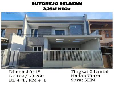 Rumah Sutorejo Selatan Surabaya Timur Dkt Kalijudan Ploso Mulyosari