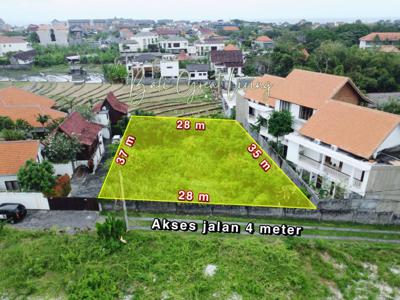 Tanah Lingkungan Villa Jalan Kaki ke Pantai Echo Beach Canggu