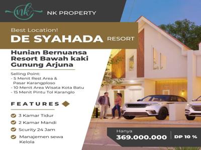 VILLA 2 LANTAI TERMURAH DEKAT KOTA BATU, MALANG