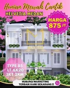 Bangunan Cantik rumah mewah di helvetia