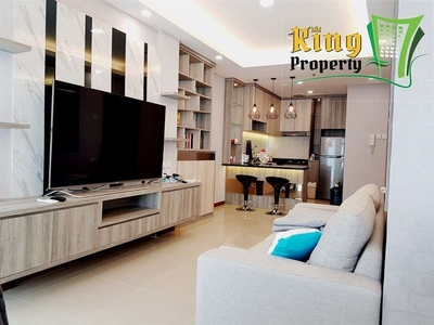 2 Kamar 74 m2 Condominium Full Furnished Bagus View Kota