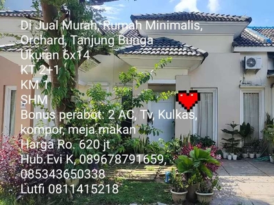 Di Jual Murah Rumah Minimalis, Tanjung Bunga.