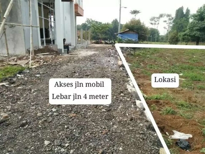 Di Juall Tanah Rata Seluas : 150 meter akses jln mobil Surat SHM