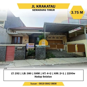 Dijual rumah di tengah kota Jl. Krakatau