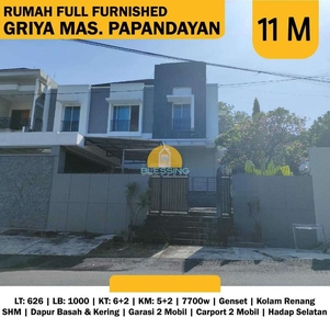 Dijual Rumah Mewah Griya Mas Papandayan Ada Kolam Renang