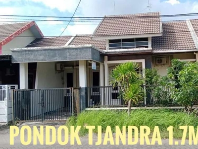 Dijual Rumah Pondok Chandra 1 Lantai Row Jalan Lebar