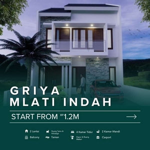 Dijual Tanah murah Bonus Rumah SHM di Sleman