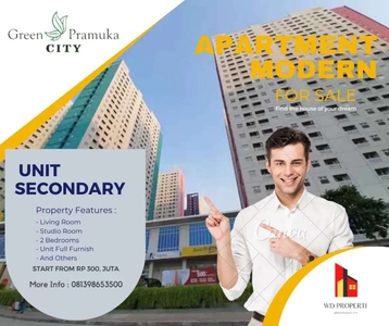 Green pramuka Apartemen JUAL BELI