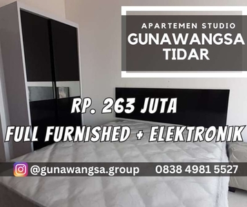 Gunawangsa Tidar | Full Furnished Rp. 263 Juta Fasilitas Lengkap