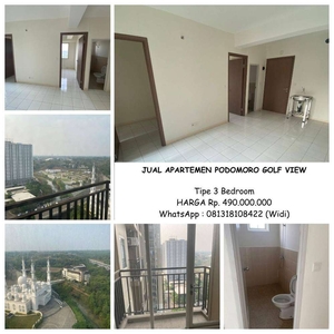 Jual Apartemen Tipe 3BR Podomoro Golf View Cimanggis Depok