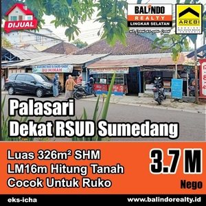 JUAL CEPAT RUMAH SAMPING RSUD SUMEDANG