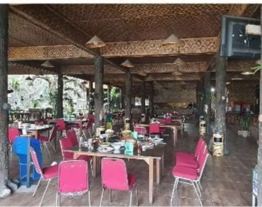 Jual rumah makan aktif di Cikole lembang