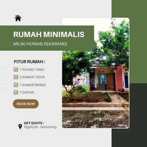 Jual Rumah Minimalis Lingkungan Sejuk di Ngaliyan Semarang
