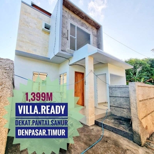 jual Villa Ready Dekat Pantai Sanur Denpasar Bali