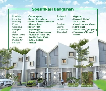 PROMO RUMAH SYARIAH MURAH | KPR Tanpa Bank Design Elegan DiSetu Bekasi