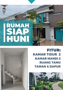 Rumah 2 lantai siap huni di graha bunder asri depan icon mall