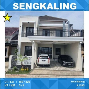 Rumah Baru 2 Lantai Luas 180 di Bukit Sengkaling kota Malang _ 124C