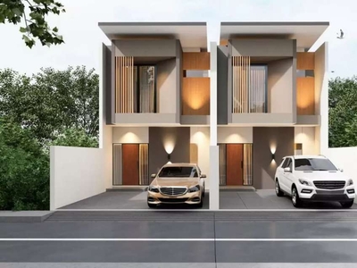 Rumah Baru 2 lantai Minimalis Modern Taman Kopo Indah