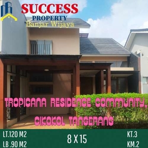 Rumah Dijual Tropicana Residence Community,Cikokol Tangerang