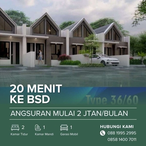 Rumah Murah, 20 Menti ke BSD