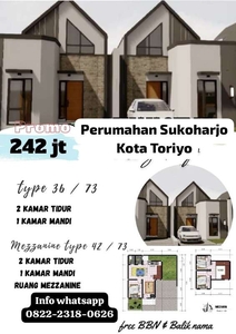 Rumah Murah sukoharjo Perumahan Murah Sukoharjo Rumah Toriyo