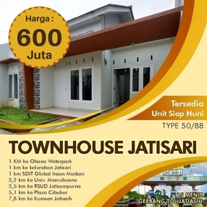 Townhouse Jatisari, Bekasi| kapan lagi punya RMH murah di tengah kotA
