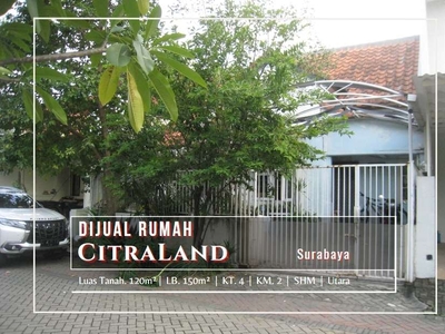 Turun Harga Rumah SHM di CitraLand Surabaya