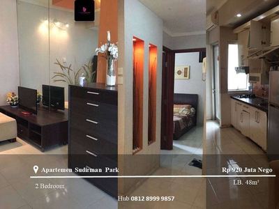 Dijual Apartement Sudirman Park Low Floor 2BR Full Furnished View Pool