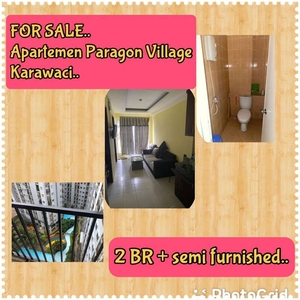 Dijual cepat(BU)unit di Apartemen Paragon Village Karawaci (Lt.Rendah)
