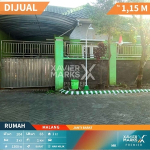 Dijual Rumah Bagus di Janti Residence Sukun Malang