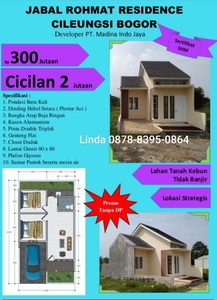Jabal Rohmat Residence Rumah Idaman di Cileungsi,Lokasi Premium,DP0%,c