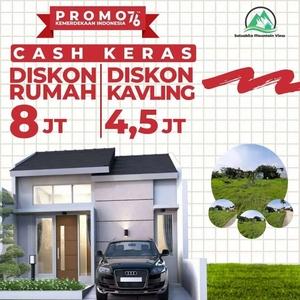 Jual Rumah Cluster di Bogor Kota dekat Jungle Fest BNR