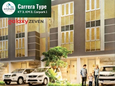 Jual Rumah Ritzpark Living 3 Lantai Carrera Compact Modern