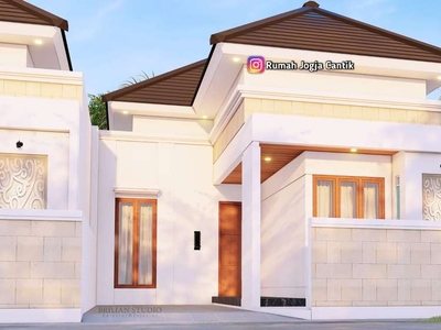 Rumah 3 Unit Modern Proses Bangun Di Jalan Kaliurang Km 13