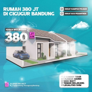 Rumah 400 Jutaan di Cigugur Dekat Eco Pesantren