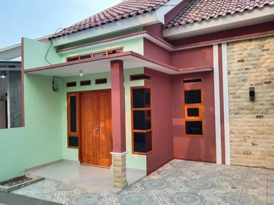 Rumah Baru Minimalis Siap Huni Pinggir Jalan 285jt Sawangan Depok