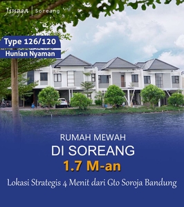 Rumah Cantik di Soreang Bandung, aman nyaman bebas banjir