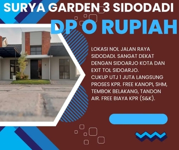 Rumah dekat kota sidoarjo