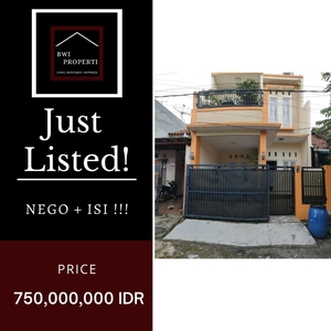 Rumah Dijual Di Bogor - Rumah Lokasi KARADENAN, SUKAHATI, BOGOR - NEGO