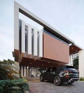 RUMAH KOST MEWAH 2 LANTAI DESAIN MODERN FUTURISTIK