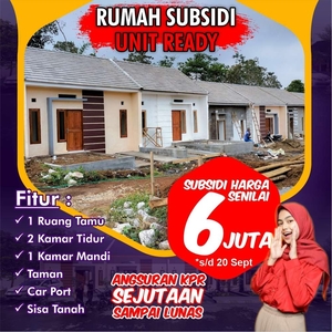 Rumah Siap Huni Promo SUbsidi Harga