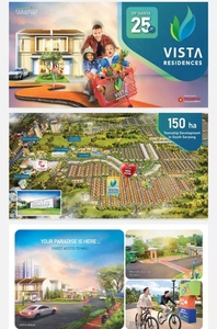 The New Cluster Vista Residence selangkah ke Mall CGV Paradise Serpong