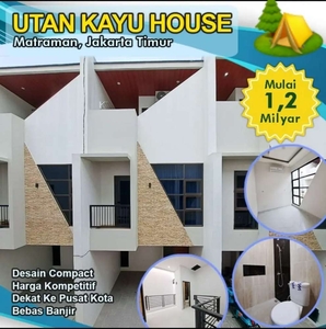 Townhouse Exclusive Utan Kayu Matraman Dekat Ke Pramuka Raya