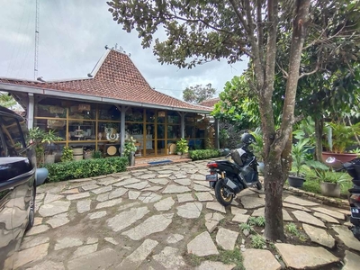 Villa Klasik Pendopo Joglo Kolam Renang Luas Jogja