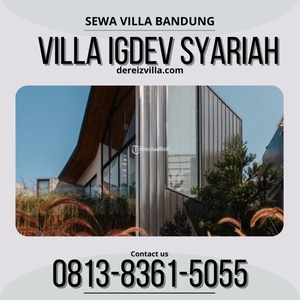 Disewakan Villa 3KT King Size IGDEV SYARIAH Penginapan Di Dago - Bandung Jawa Barat