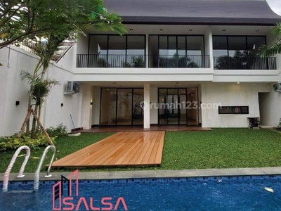 House Rumah Beautiful Good Location Private Pool Harga Murah Taman Asri Area Kemang Jakarta Selatan